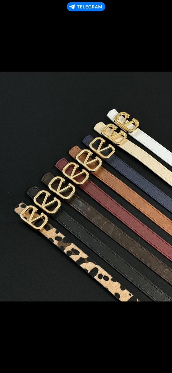 Kadın Deri Kemer, Kemer Tokalı, Kahverengi - Görsel 2