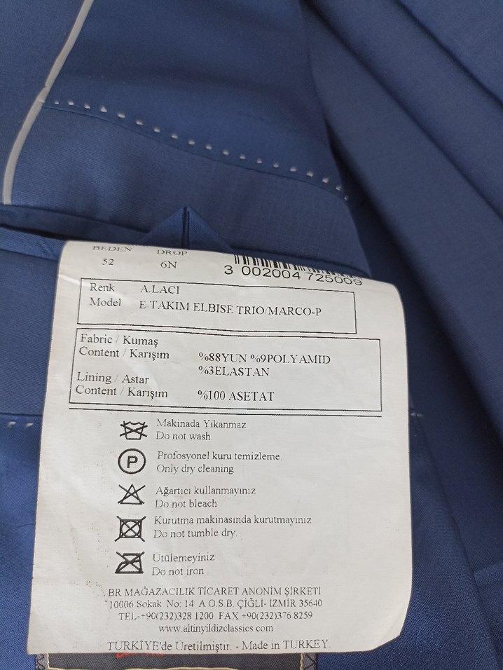 Altın Yıldız Erkek Takım Elbise - Görsel 5