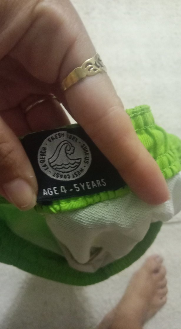 Erkek Çocuk Yeşil Mayo Şortu - Görsel 2