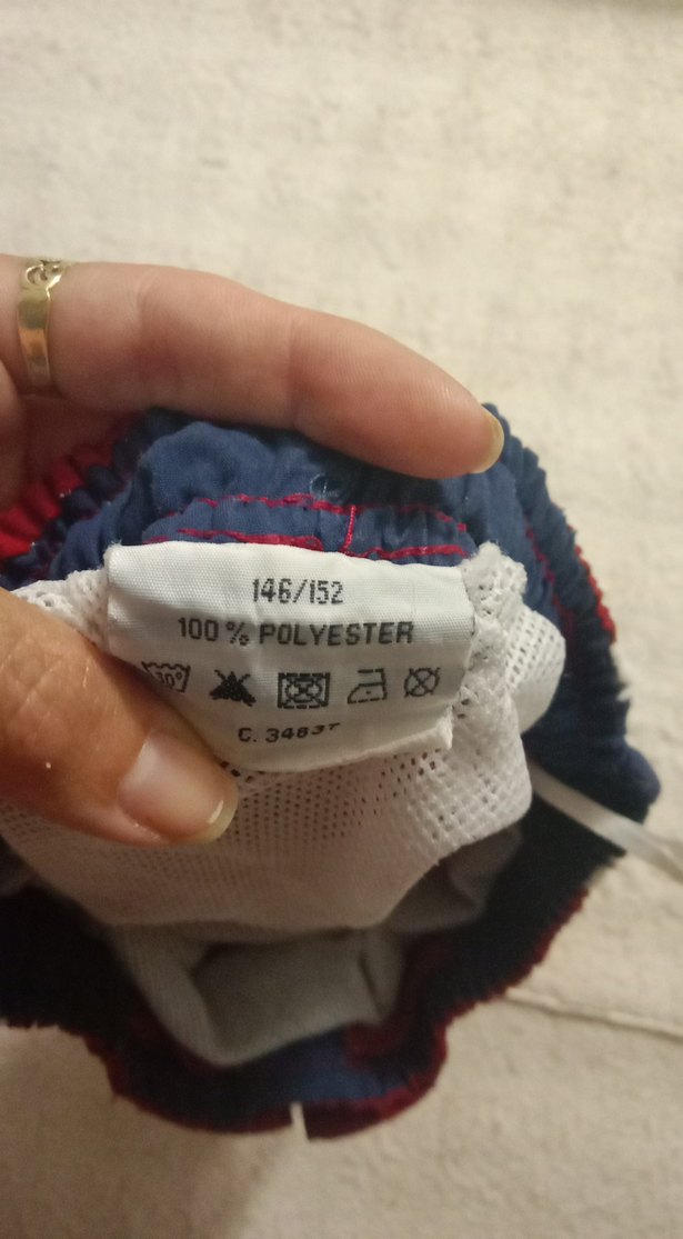 Kırmızı Erkek Çocuk Yüzme Şortu - Görsel 2