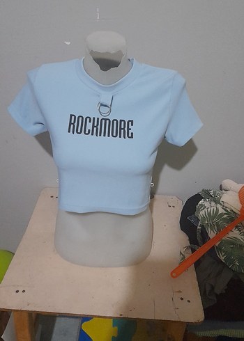 Mavi Denim Rockmore Baskılı Crop Top