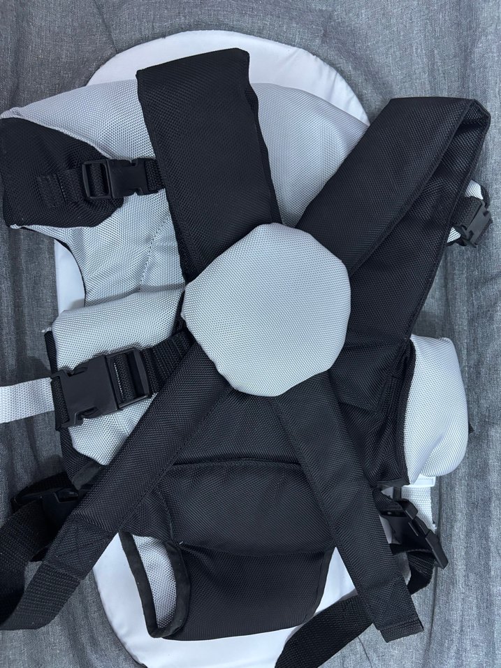 Gri Kraft Bebek Taşıyıcı Kanguru - Görsel 4