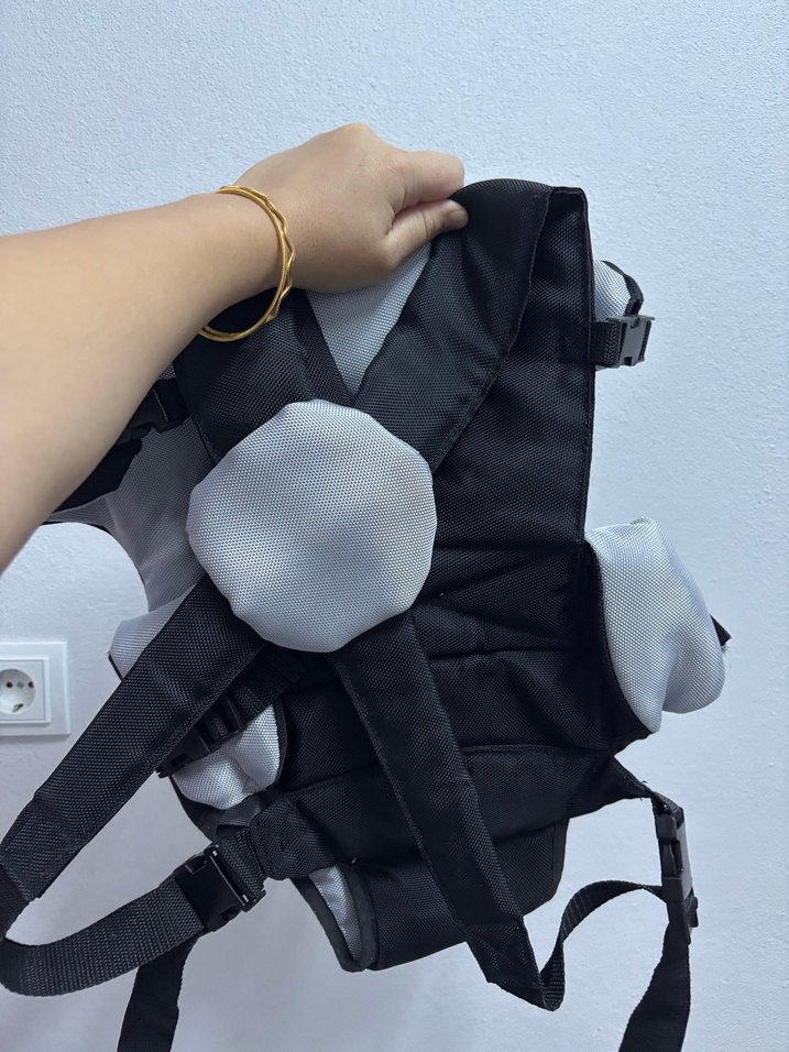 Gri Kraft Bebek Taşıyıcı Kanguru - Görsel 5