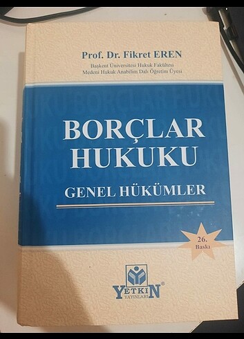 BORÇLAR HUKUKU FİKRET EREN