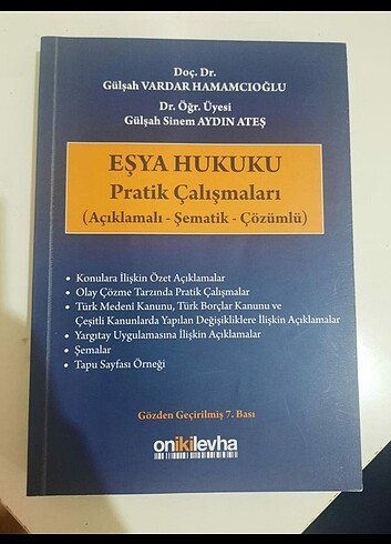 EŞYA HUKUKU PRATİK