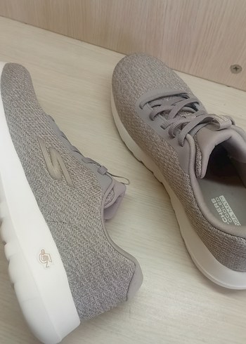 SKECHERS BEJ unisex Spor Ayakkabı Rahat Sokak Stili sıfır - Görsel 2