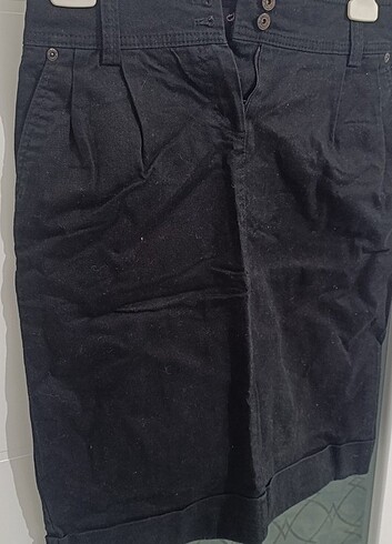 Twist 38/M beden twist kadın siyah jean etek