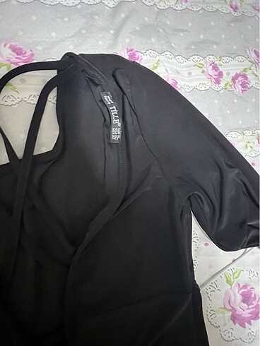 xl Beden siyah Renk Sırt dekolteli crop