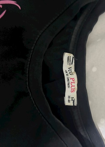 Kız Çocuk Siyah Goth Baskılı Tişört - Görsel 2