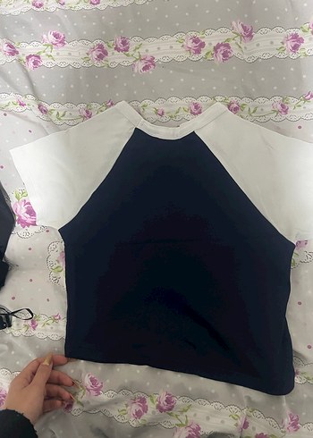 Kız Çocuk Kısa Kollu Yıldız Baskılı Tişört - Görsel 3