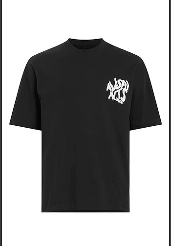 Erkek Baskılı Oversize T-shirt