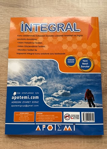  Apotemi Integral Konu Anlatımlı Soru Bankası