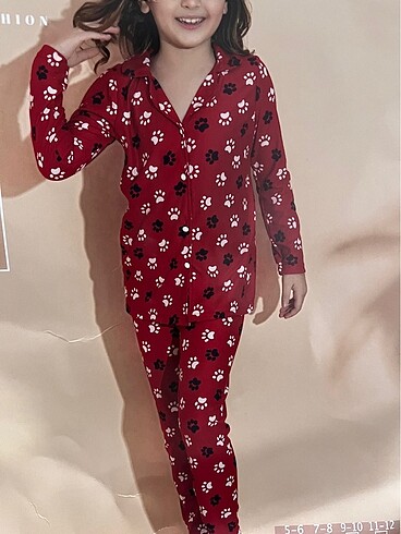 universal Beden Anne kız pijama takımı