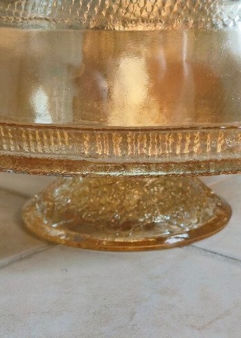 SIFIR Kutulu - Ayaklı Luster Cam Kek Fanusu (Çeyizlik) - Görsel 4