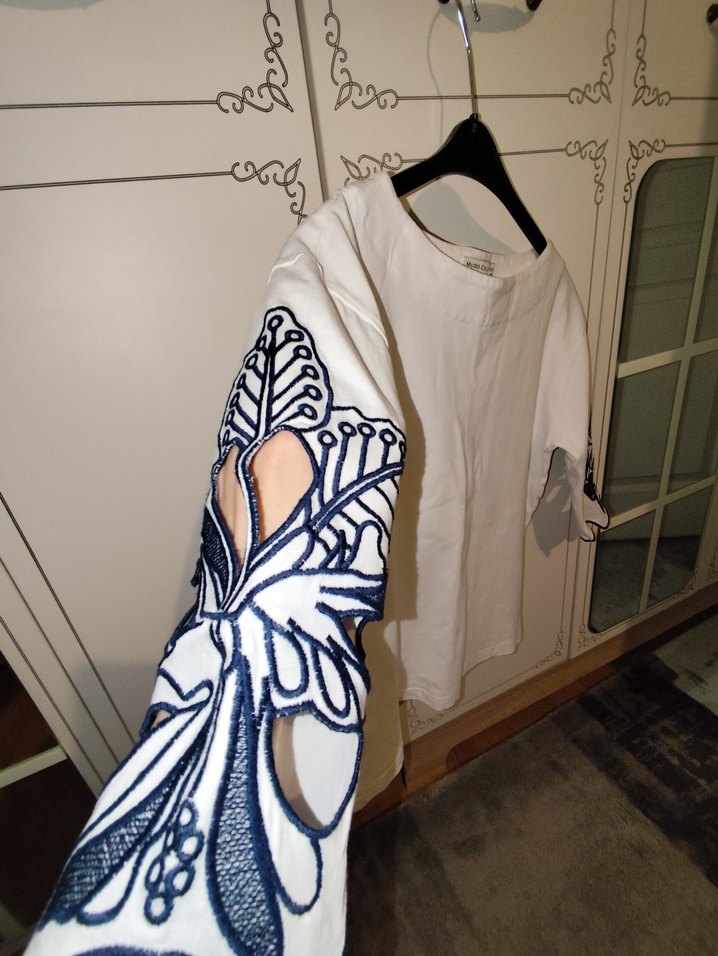 Mudo Collection Nakışlı Bluz - Görsel 2