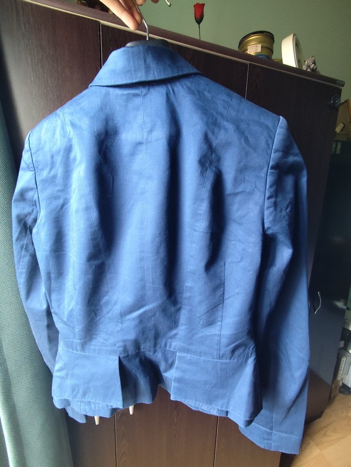 H&M Mavi Tek Düğmeli Blazer Ceket — görsel 3/8