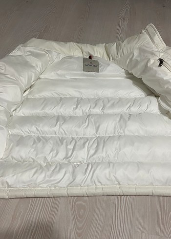 Moncle Kadın Beyaz Kışlık Mont