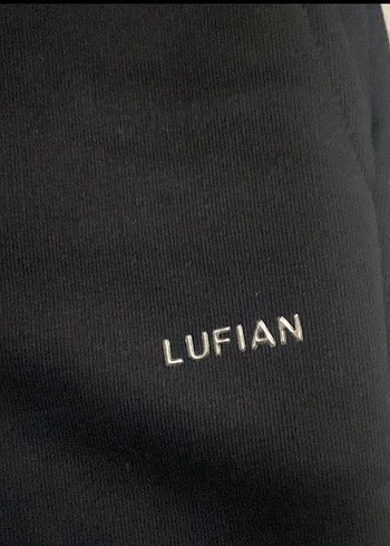 Lufian Siyah Rahat Kesim erkek  Eşofman Altı - Görsel 2