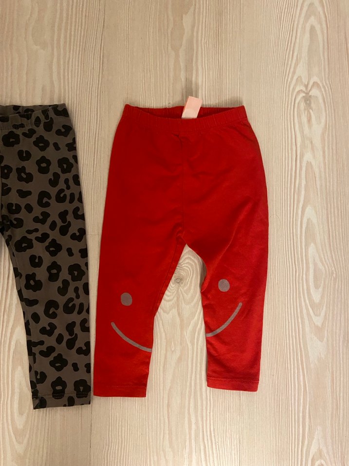 Lcw Kız Çocuk Kırmızı Sıkı Kesim Tayt - Görsel 4