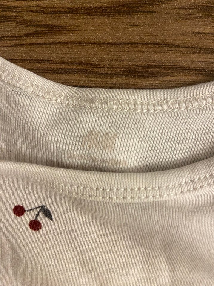 Hm Bordo Uzun Kollu Bebek Body - Görsel 3