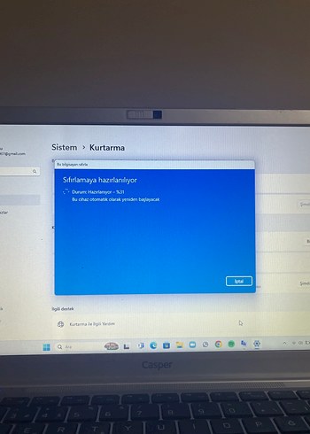 Gri Casper Dizüstü Bilgisayar - Görsel 7