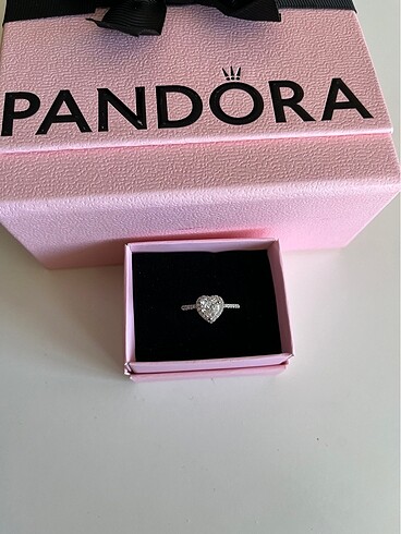 pandora model kalpli silver ayarlanabilir yüzük