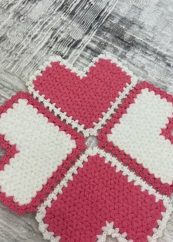 Renkli Örgü Banyo lifleri - Görsel 7