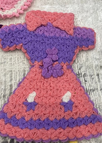 Renkli Örgü Banyo lifleri - Görsel 5