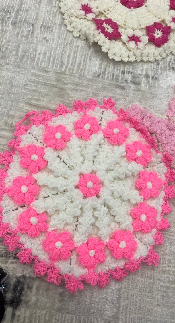 Renkli Örgü Banyo lifleri - Görsel 2