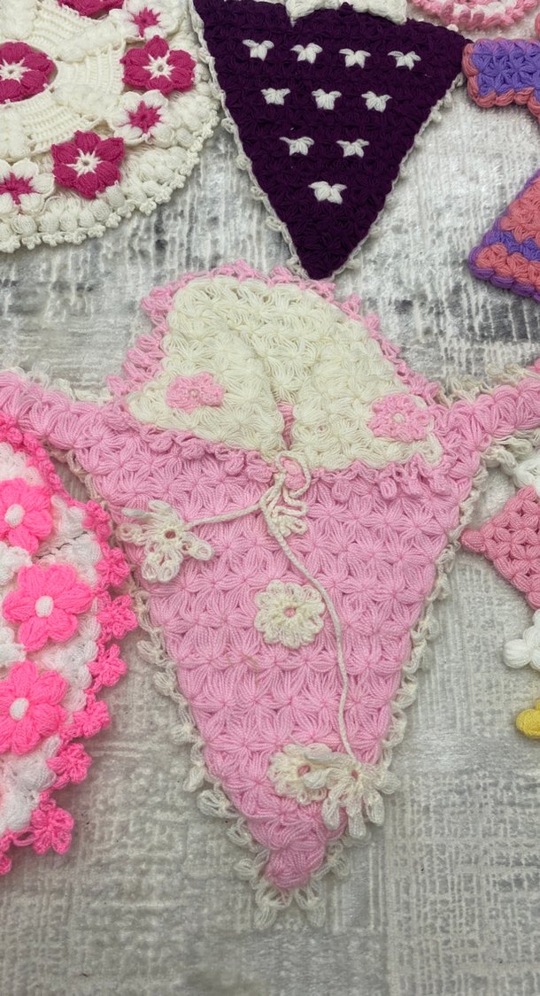 Renkli Örgü Banyo lifleri - Görsel 3