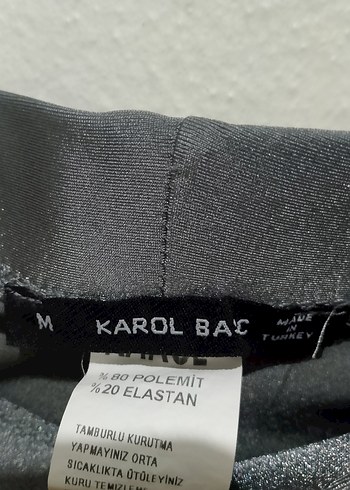 m Beden Gri Düz Spor Kadın Tayt