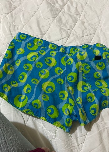 Renkli Tie-Dye Desenli Erkek Mayo Şortu Ve kadın - Görsel 3