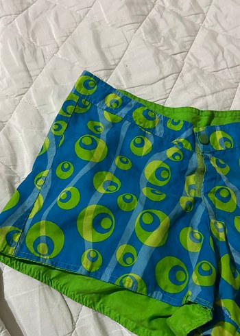 Renkli Tie-Dye Desenli Erkek Mayo Şortu Ve kadın - Görsel 2