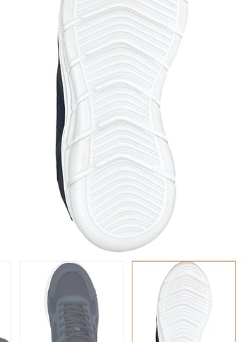 Lacivert Erkek Spor Ayakkabı Bağcıklı - Görsel 3