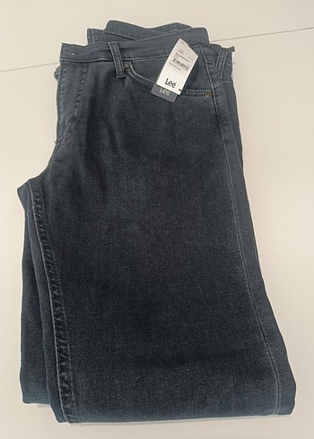 Lee Orijinal Lee Marka Koyu Lacivert 30 32 Beden Kullanilmamis Jean