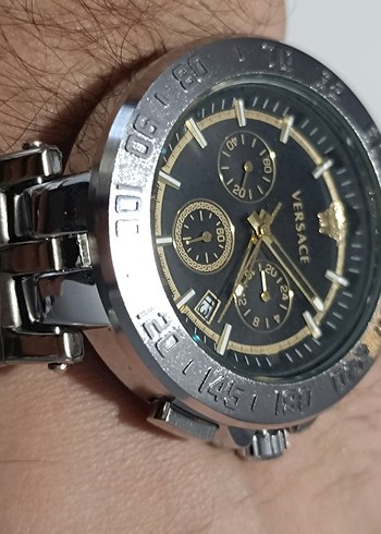 Versace Marka Saat Ful Fonksiyon Tertemiz Kusursuz Pilli Model