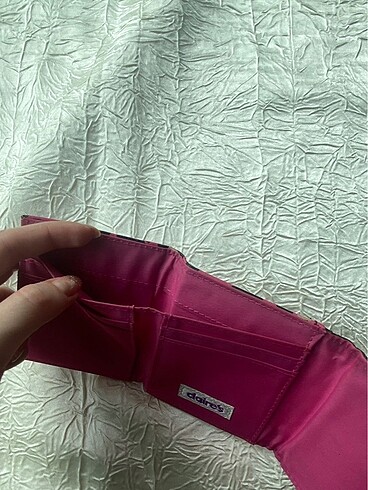 Beden Claire's leopar desenli pembe cüzdan