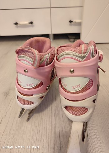 Pembe kız çocuk paten - Görsel 4