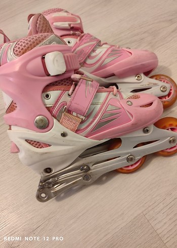 Pembe kız çocuk paten - Görsel 5
