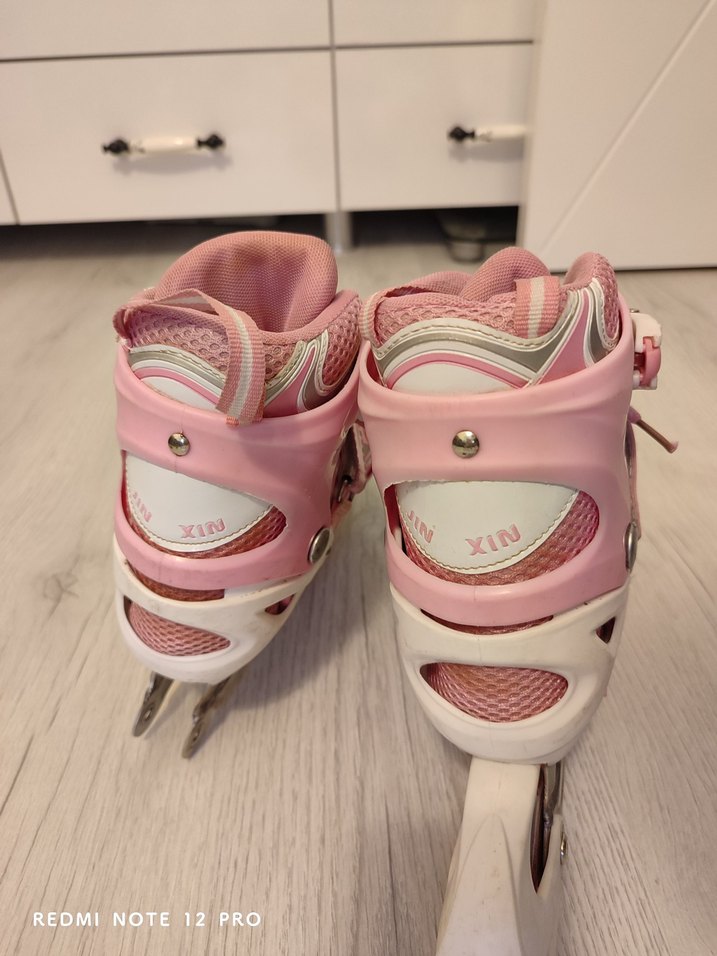 Pembe kız çocuk paten - Görsel 4