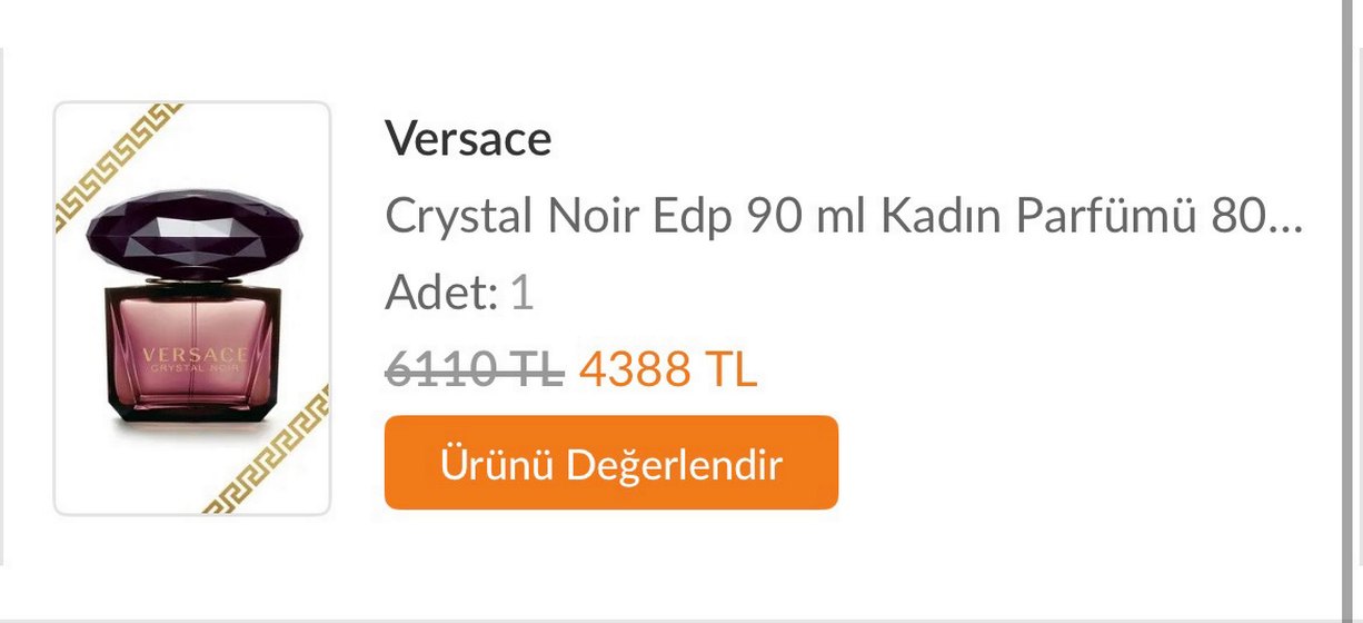 Versace Crystal Noir Kadın Parfümü - Görsel 3