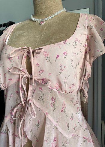 Bershka fırfırlı top - Görsel 6