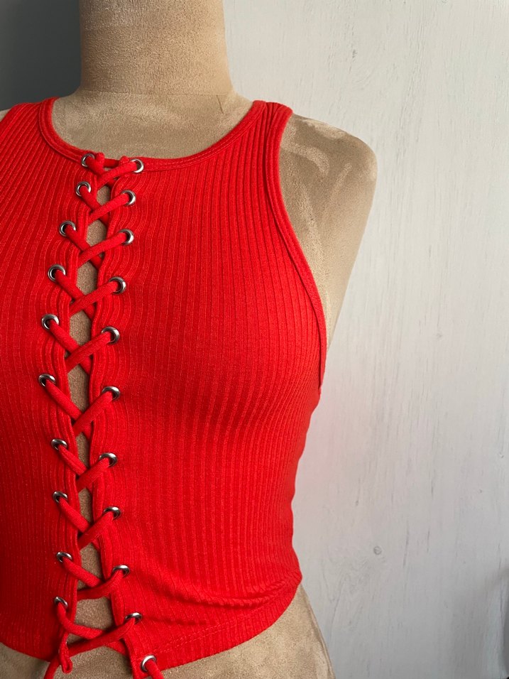 Bershka crop - Görsel 4