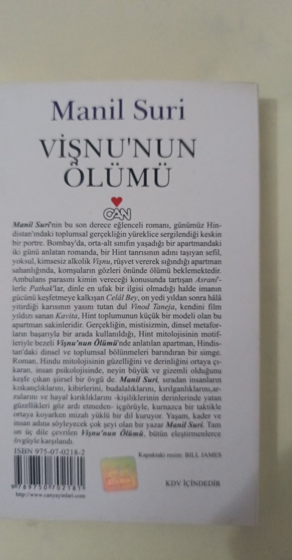 Vişnu'nun Ölümü - Manil Suri - Görsel 2