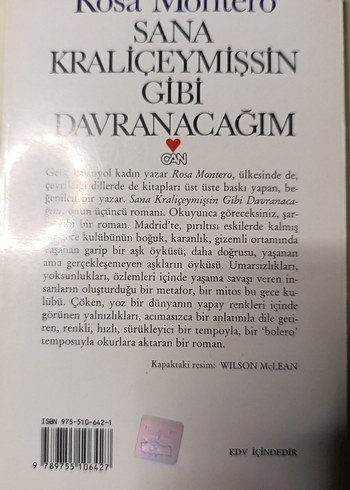  Sana Kraliçeymişsin Gibi Davranacağım - Roman