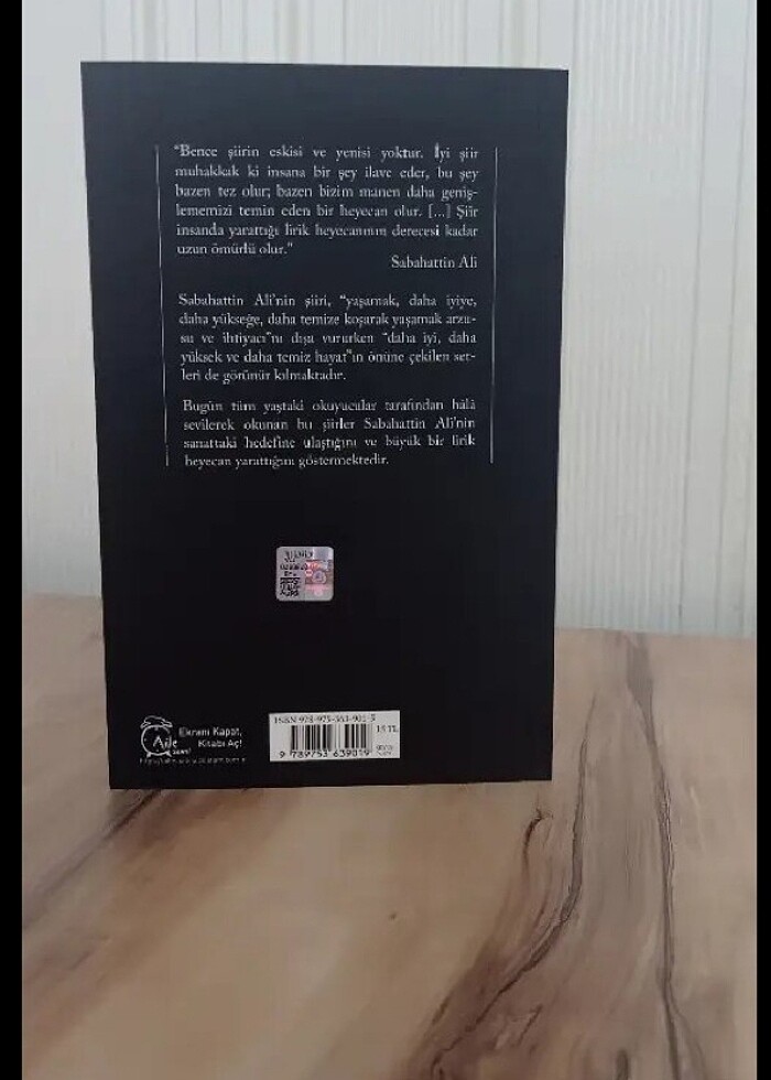 Sabahattin Ali -  Bütün Şiirleri  - Görsel 2