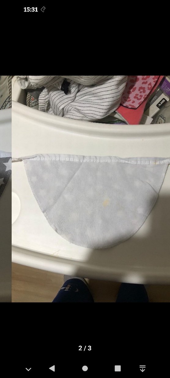 Gri Yıldız Desenli önlük - Görsel 2