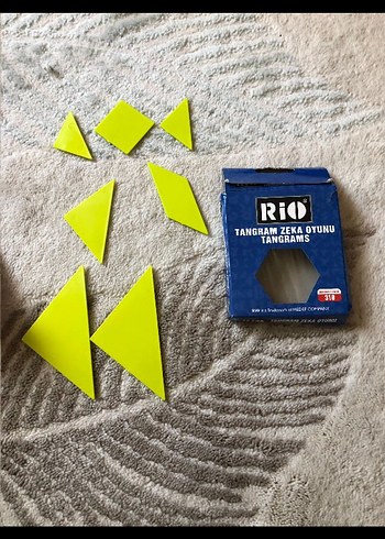 Diğer RİO Renkli Tangram Zeka Oyunu