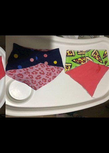 Renkli Desenli Bebek Önlükleri - Görsel 3