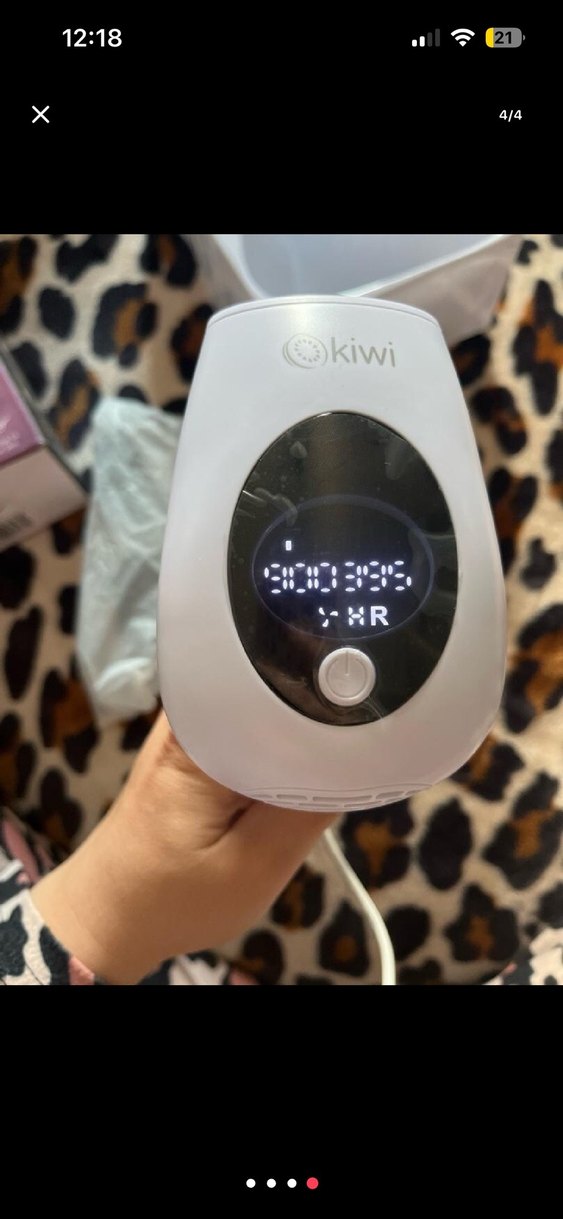 kiwi IPL Lazer Epilasyon Cihazı Beyaz - Görsel 2